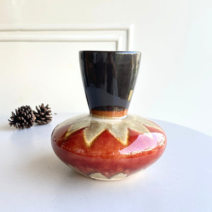 Sienna - Red & Black Ceramic Vases