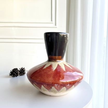 Sienna - Red & Black Ceramic Vases