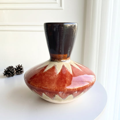 Sienna - Red & Black Ceramic Vases