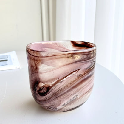 Hazel - Brown Glass Vases