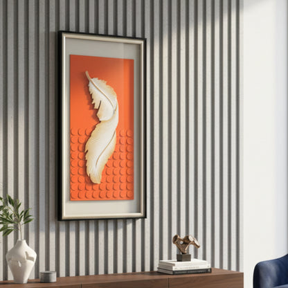 Arisé - Feather & Nature Inspired Premium Wall Art ~ 5.5 ft Tall