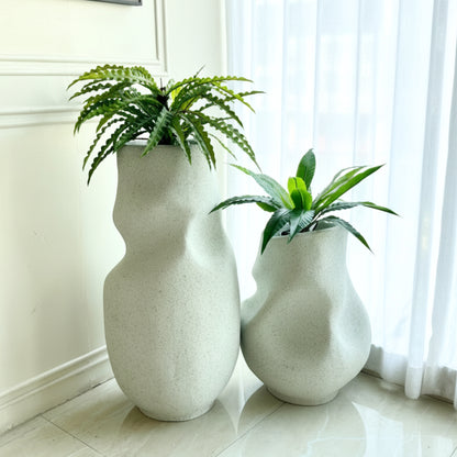 Forma ~ 2.5 ft & 3.5 ft Large Sculptural Plant Pots