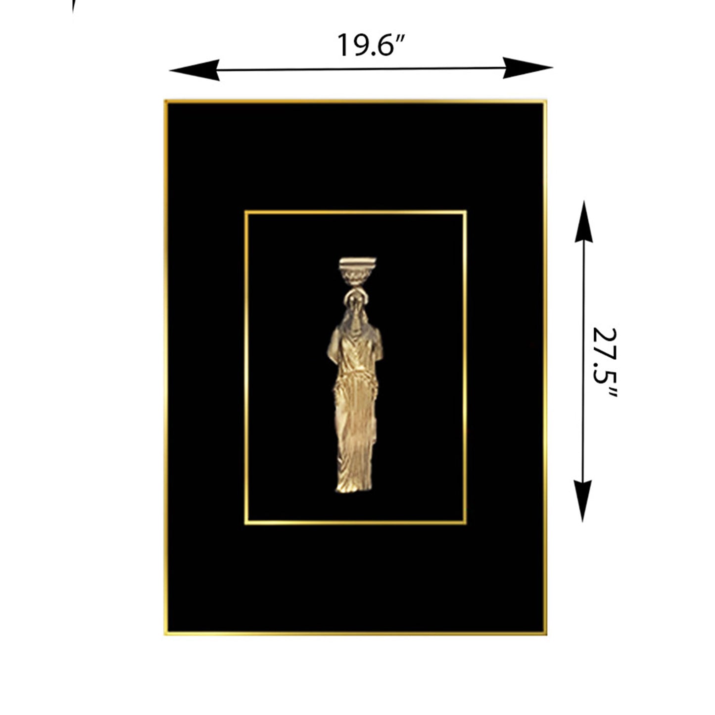 Premium Wall Art The Role Mosaic - Greek Figure Heads 3D Premium Wall Art