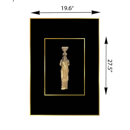Premium Wall Art The Role Mosaic - Greek Figure Heads 3D Premium Wall Art