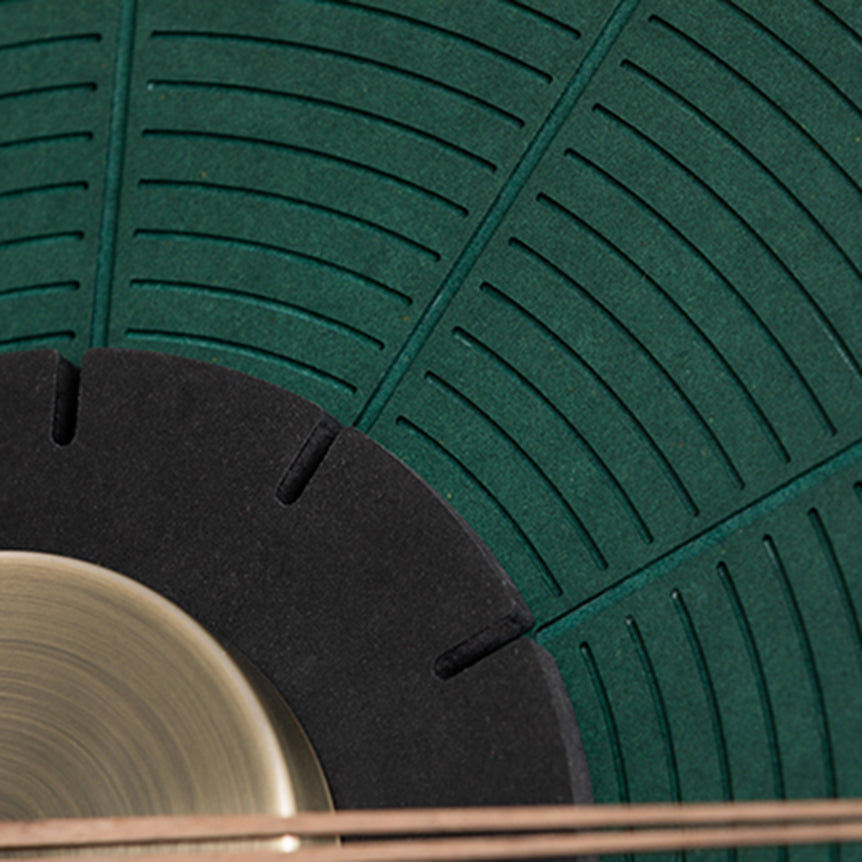 The Surreal Flow of Life - Luxe Wall Clock - Style 6 - Green