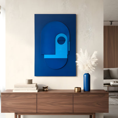 Persona - Modern Abstract Premium Wall Art ~ 3 ft x 2 ft