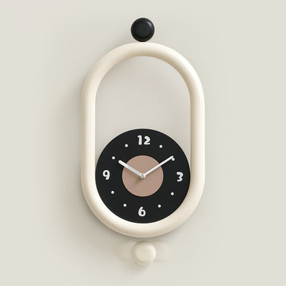 Circa - Designer Wall Clock - Yellow