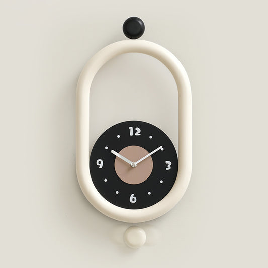 Circa - Designer Wall Clock - Beige