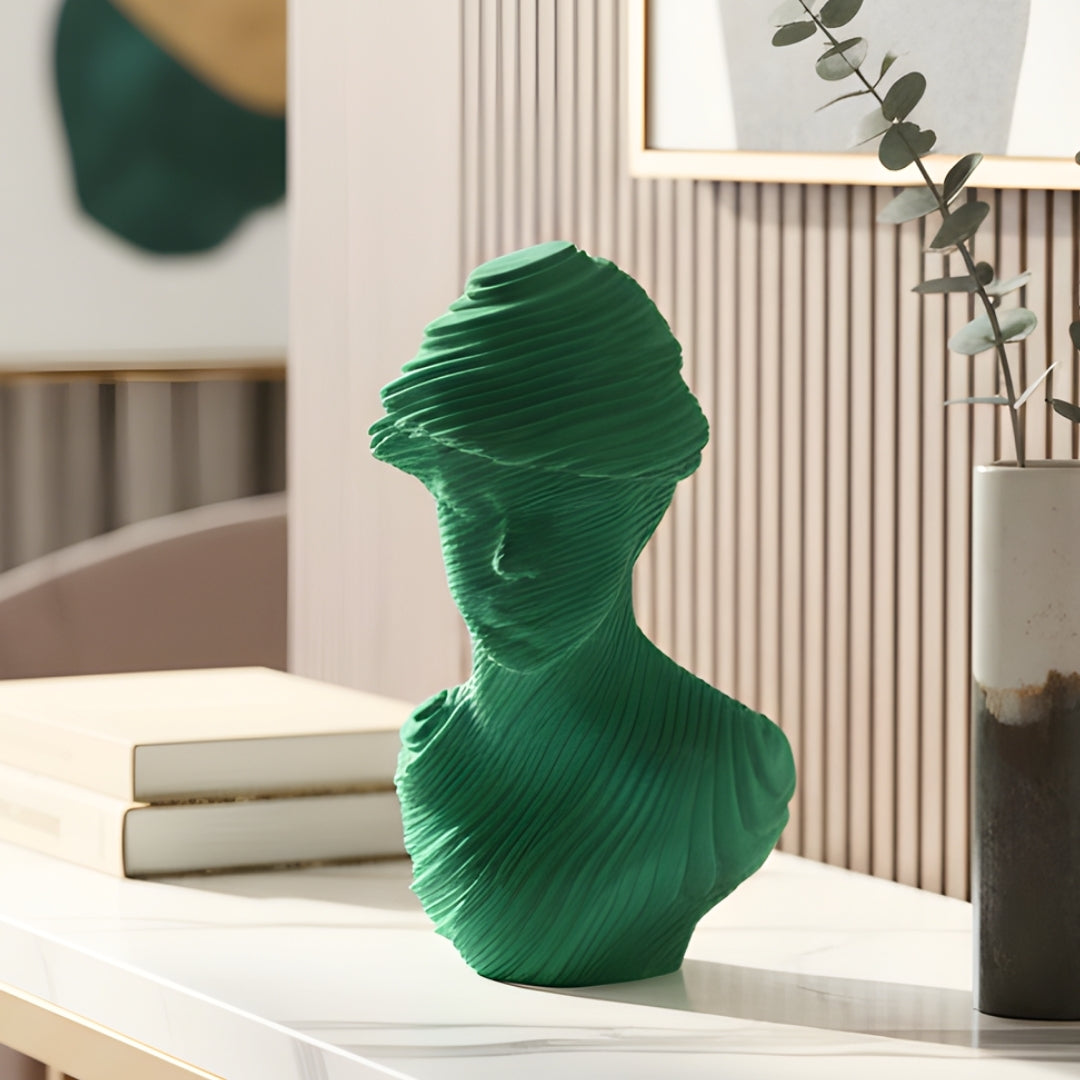 Simona - Modern Abstract Lady Bust Figurine