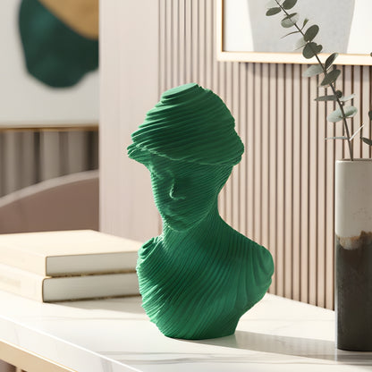 Simona - Modern Abstract Lady Bust Figurine