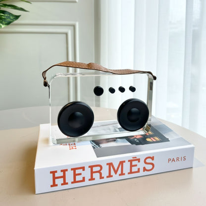 Rewind - Crystal Vintage Radio Showpiece - Style 3