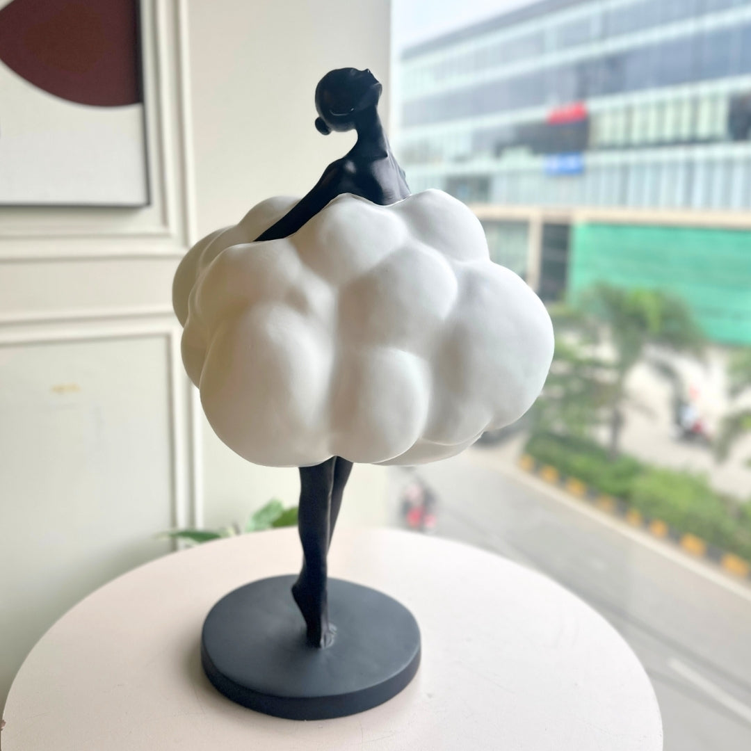 Levina - Cloud Inspired Lady Figurine Sculpture