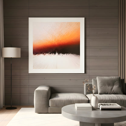 Threshold - Modern Abstract Premium UV Print Wall Art ~ 3.5 ft x 3.5 ft