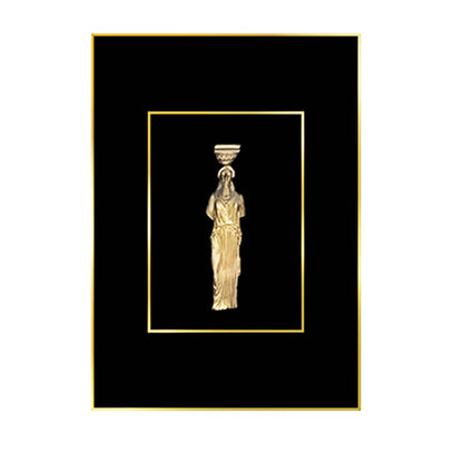Premium Wall Art The Role Mosaic - Greek Figure Heads 3D Premium Wall Art