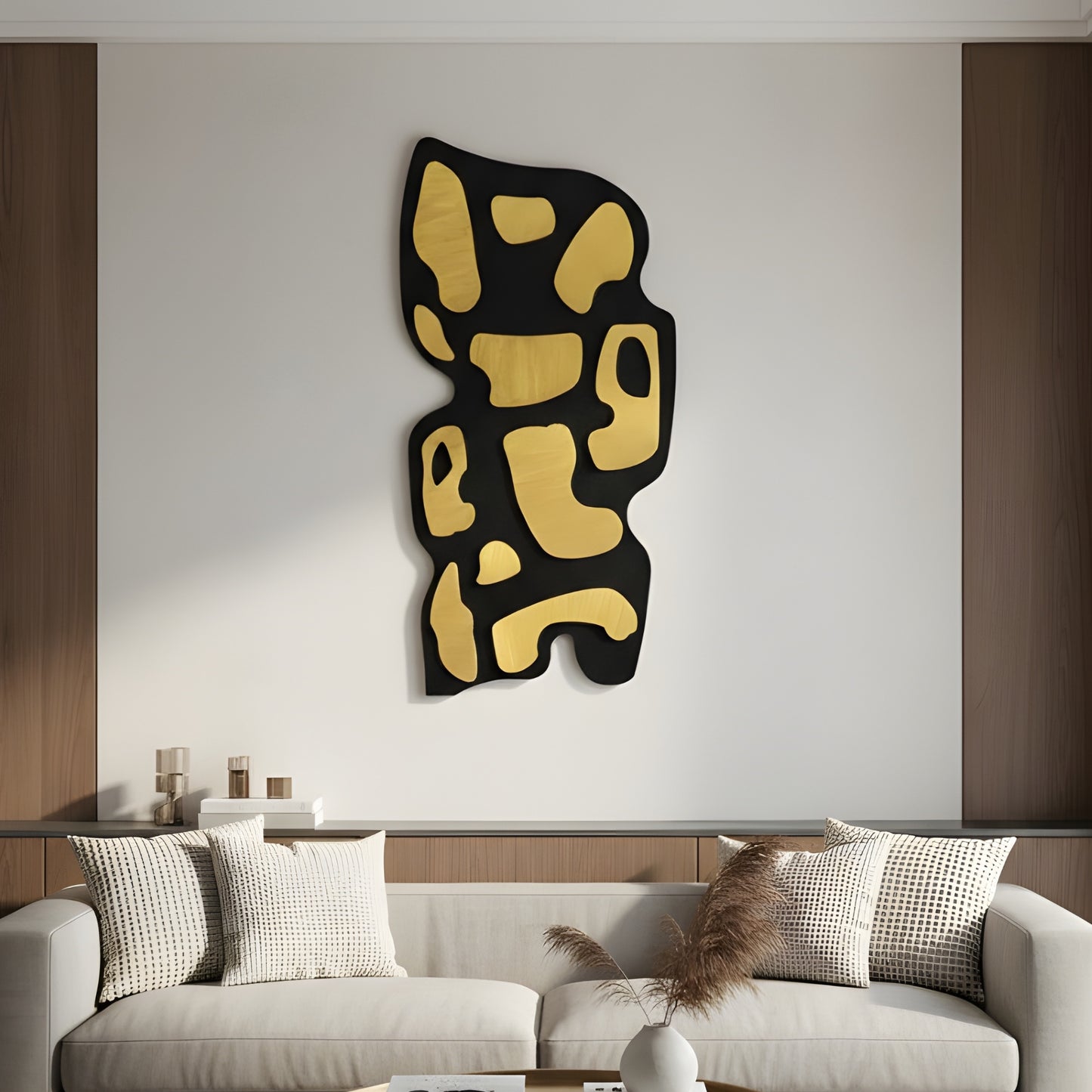 Mosaic - Modern Abstract Premium Wall Art ~ 4 ft x 2 ft