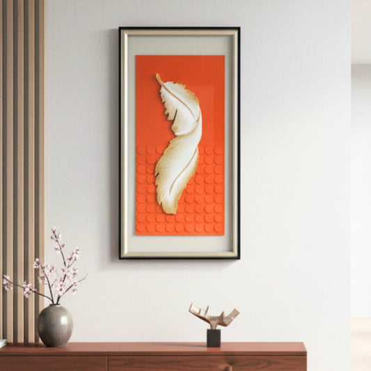 Arisé - Feather & Nature Inspired Premium Wall Art ~ 5.5 ft Tall