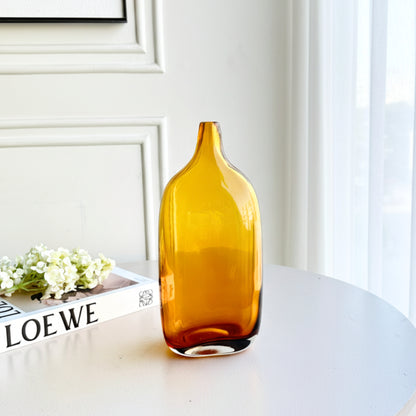 Honey - Thick Crystal Glass Vase