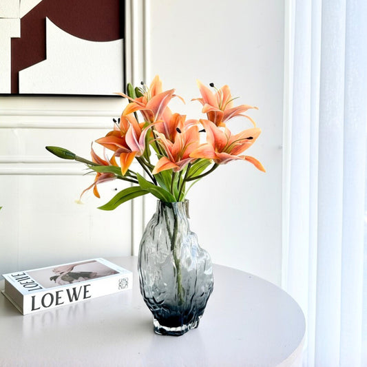 Glacial - Thick Crystal Glass Vase