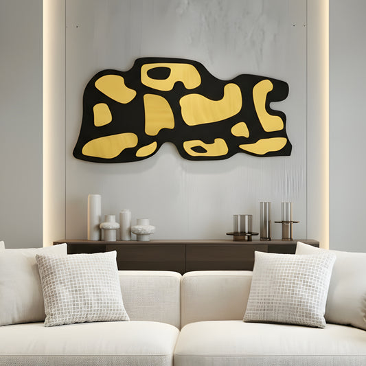 Mosaic - Modern Abstract Premium Wall Art ~ 4 ft x 2 ft