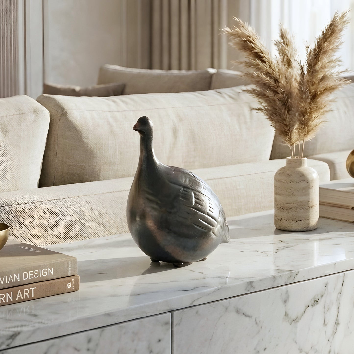 Wayfarer - Ceramic Bird Showpiece
