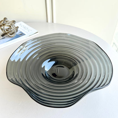 Corolla - Flower Shaped Glass Decorative Bowl - Style 2