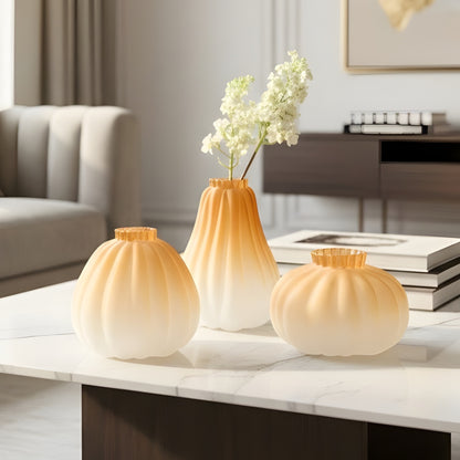 Mellow - Glazed Crystal Glass Vases