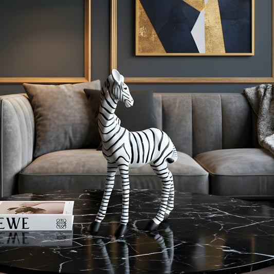Savanna - Zebra Showpiece ~ 1.5 ft Tall