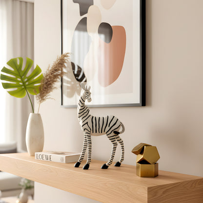 Savanna - Zebra Showpiece ~ 1.5 ft Tall