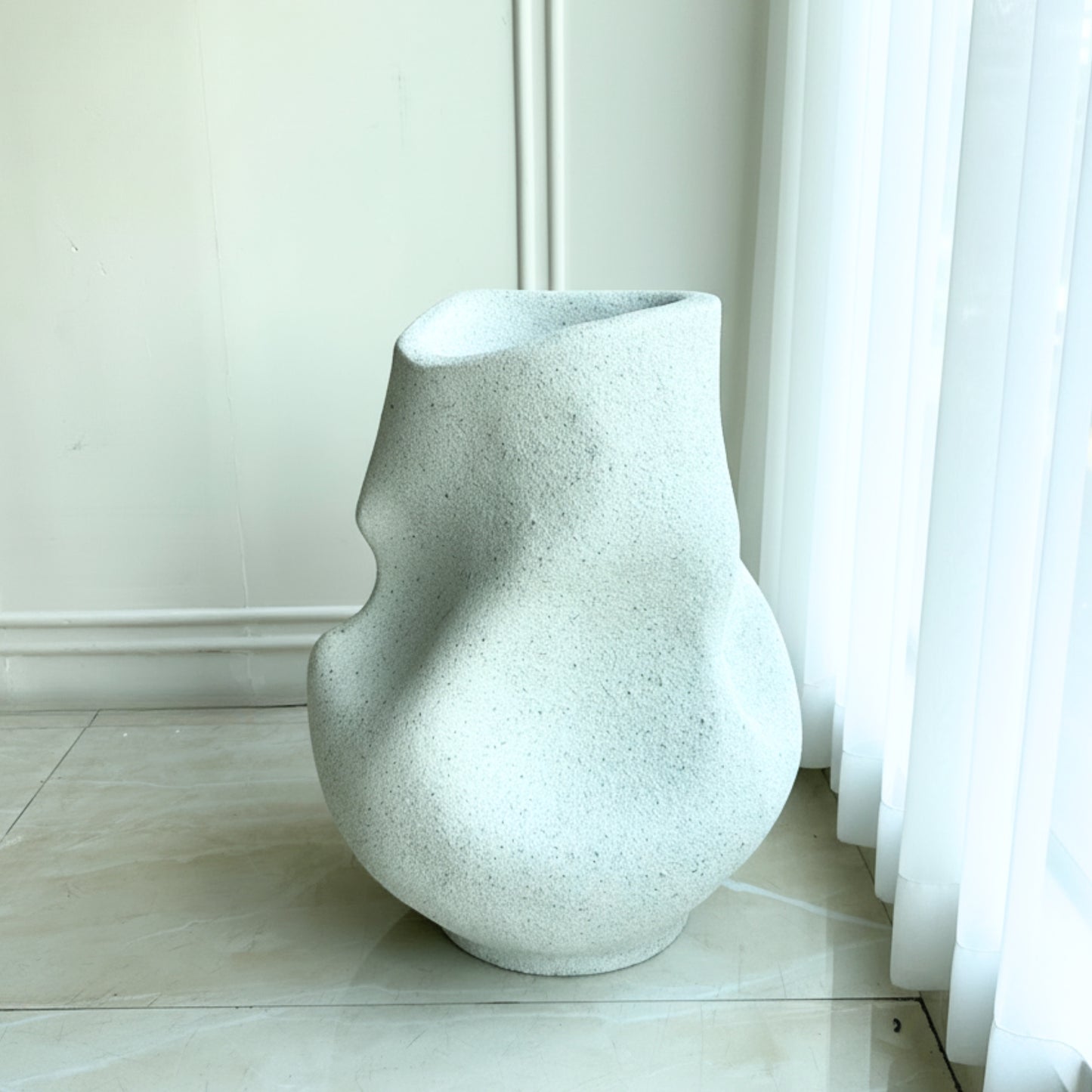Forma ~ 2.5 ft & 3.5 ft Large Sculptural Plant Pots