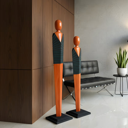 The Modernists - Human Floor Sculptures ~ 5 ft Tall