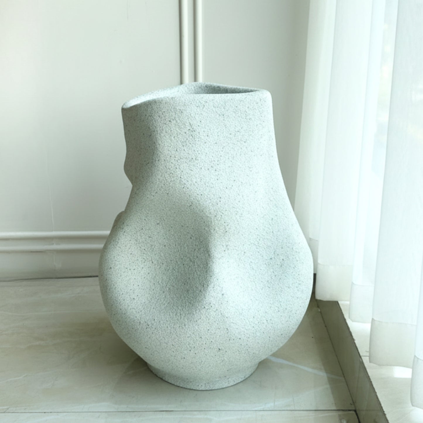 Forma ~ 2.5 ft & 3.5 ft Large Sculptural Plant Pots