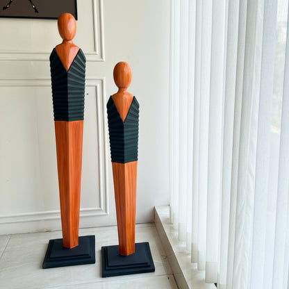 The Modernists - Human Floor Sculptures ~ 5 ft Tall