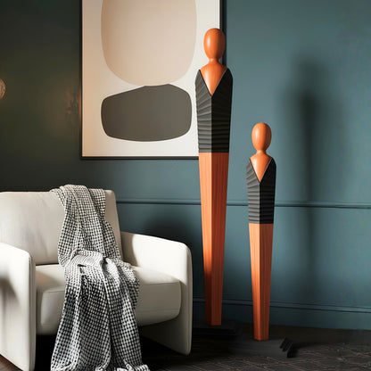 The Modernists - Human Floor Sculptures ~ 5 ft Tall