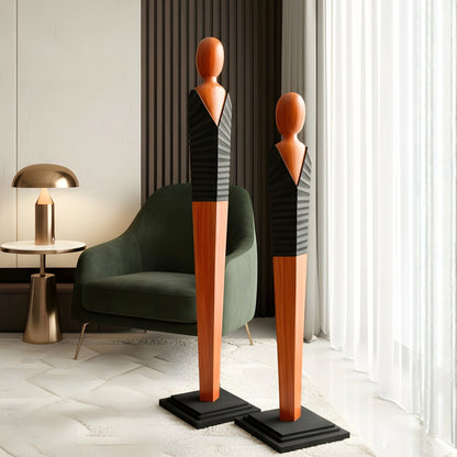 The Modernists - Human Floor Sculptures ~ 5 ft Tall