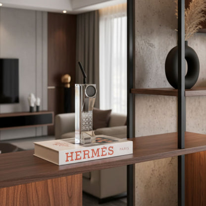 Redial - Crystal Vintage Style Telephone Showpiece - Style 3