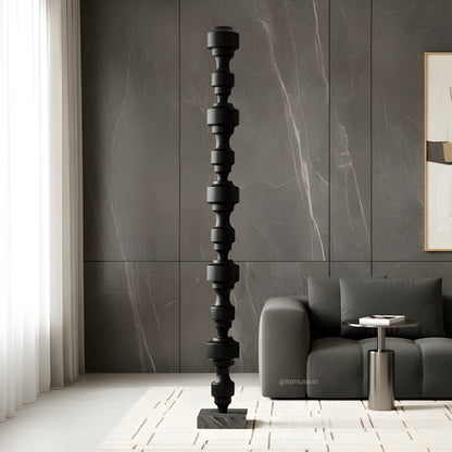 The Continuum - Totem Floor Sculpture ~ 7 feet Tall