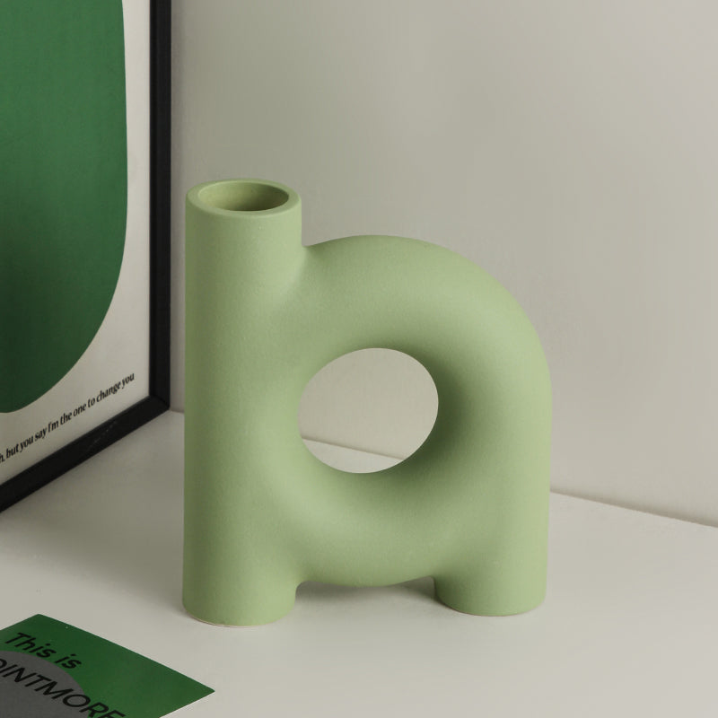 Table Vase The Flowform - Ceramic Flower Vase and Showpiece