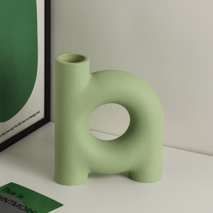 Table Vase The Flowform - Ceramic Flower Vase and Showpiece