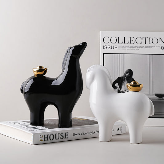 Showpiece Majestic Mates - Horse Showpieces (Set of 2)