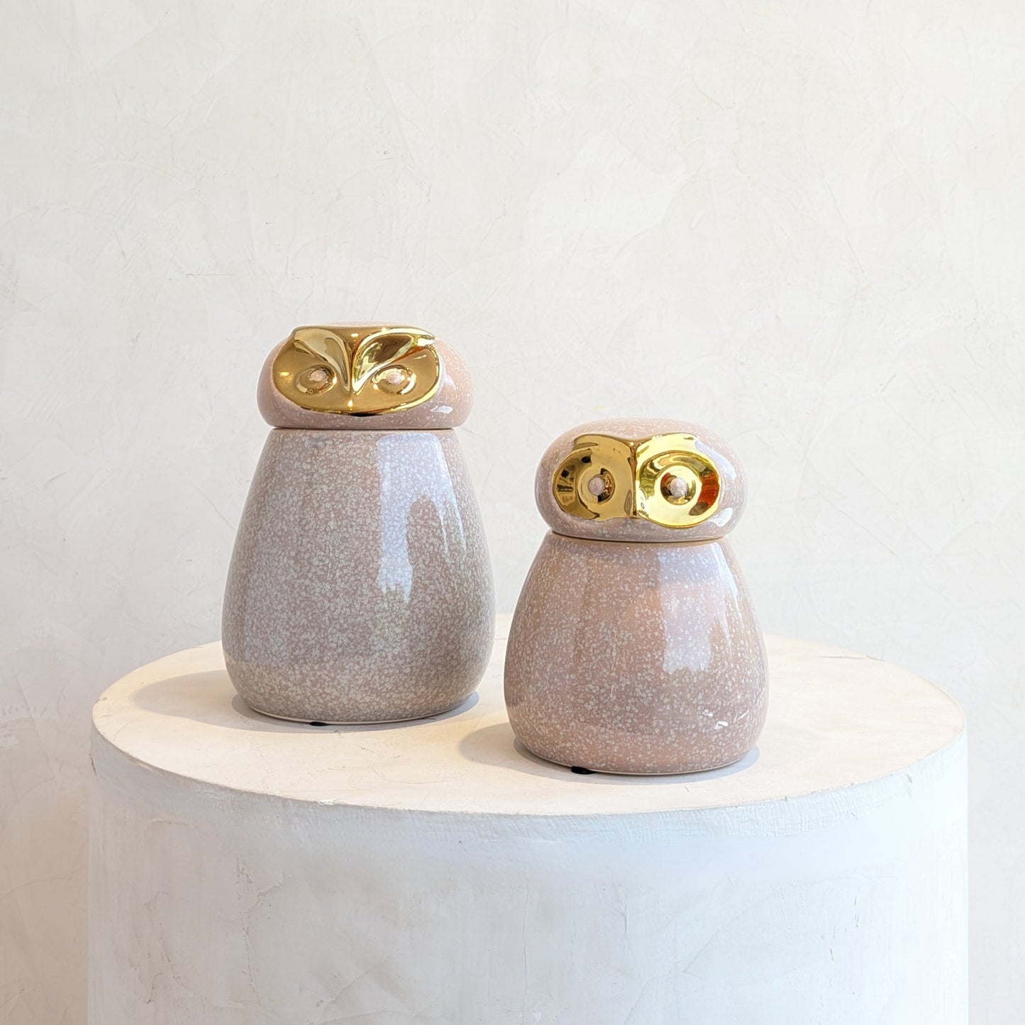 The Keepers - Owl Inspired Storage Jars & Showpiece