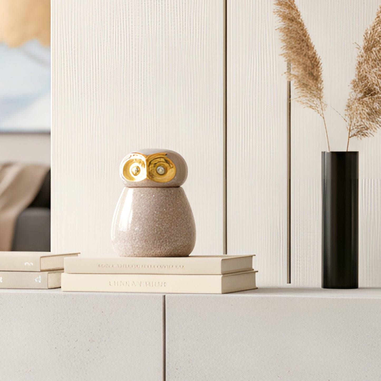 The Keepers - Owl Inspired Storage Jars & Showpiece