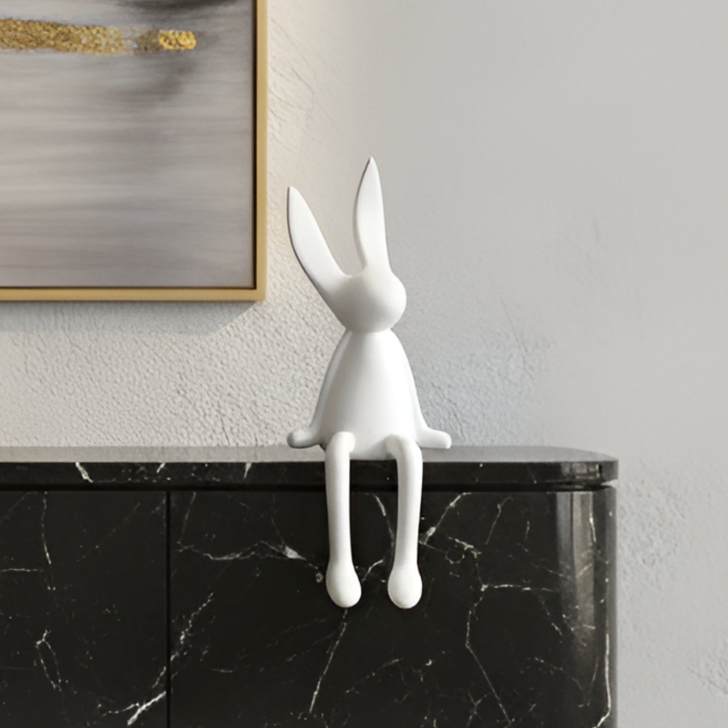 Hoppers - Ceramic Bunny Showpieces (Set of 2)