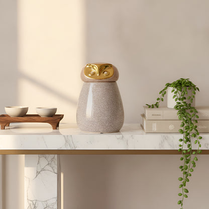 The Keepers - Owl Inspired Storage Jars & Showpiece