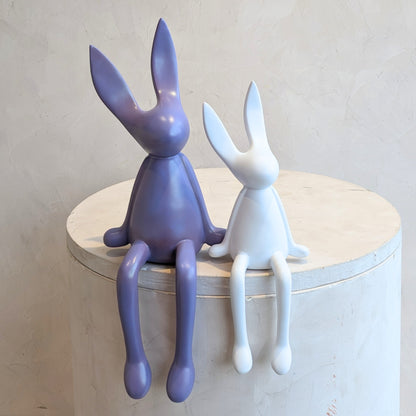 Hoppers - Ceramic Bunny Showpieces (Set of 2)