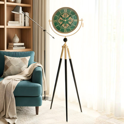 Greenwich - Designer Floor Clock with Moving Gears Mechanism ~ 5 ft Tall