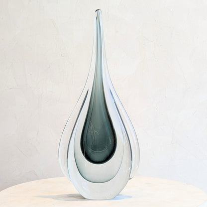 Rain - Sculptural Glass Showpiece