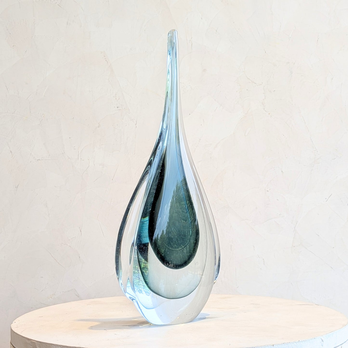 Rain - Sculptural Glass Showpiece