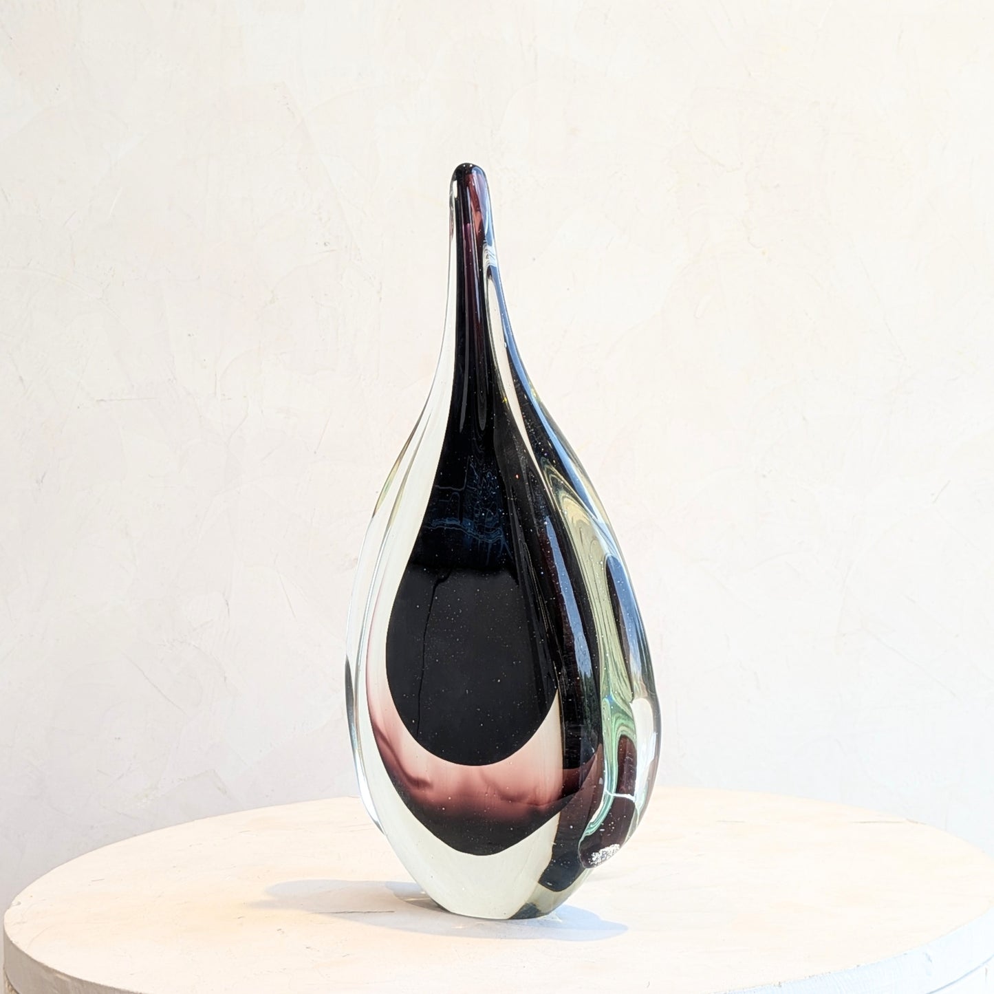 Rain - Sculptural Glass Showpiece