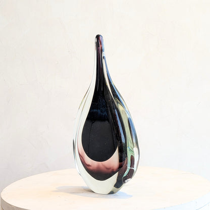Rain - Sculptural Glass Showpiece