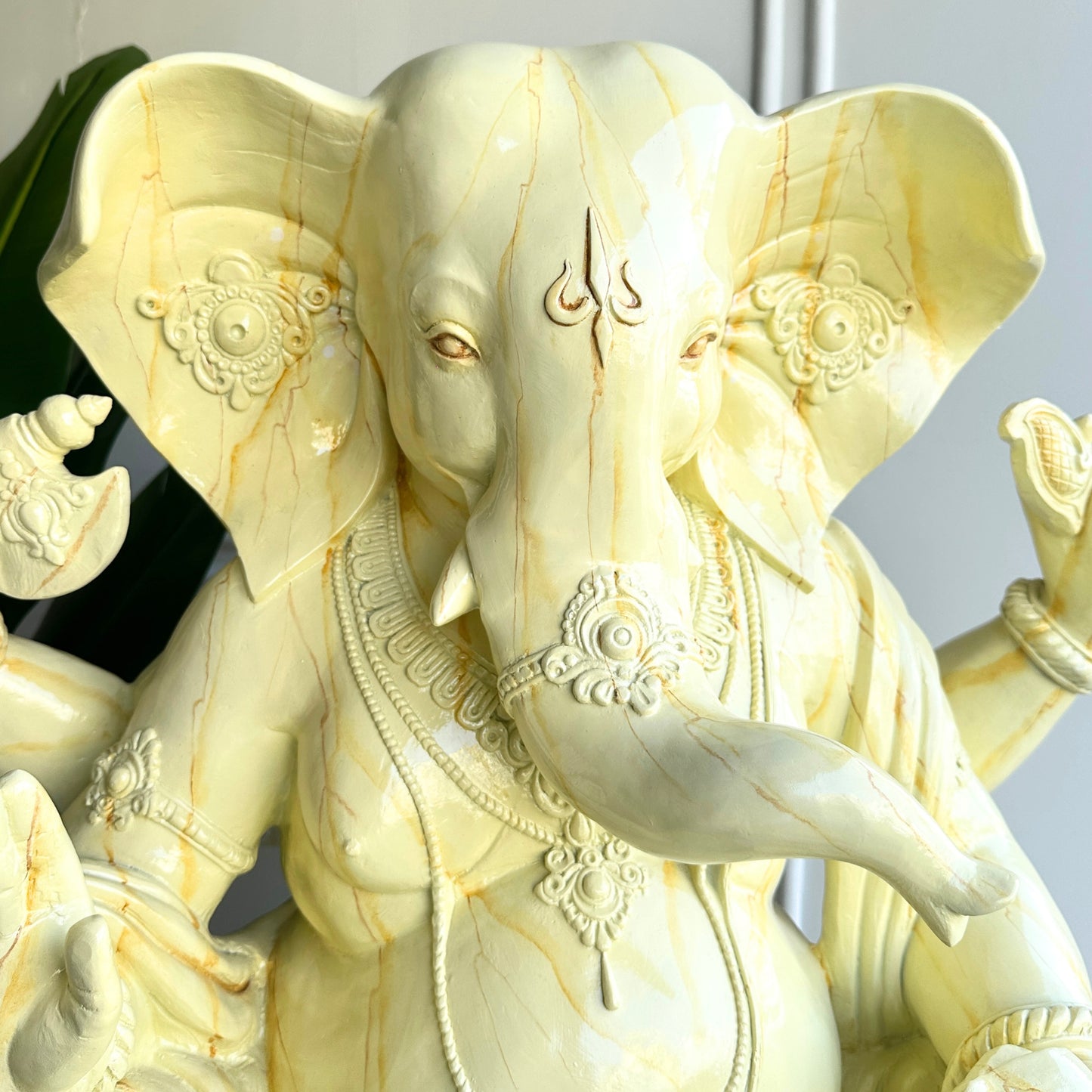 Vighnaharta - Large Ganesha Sculpture ~ 3 ft Tall